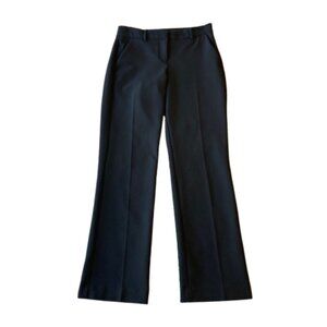 Express Editor Low Rise Bootcut Pants Stretch Womens 0 SHORT Black